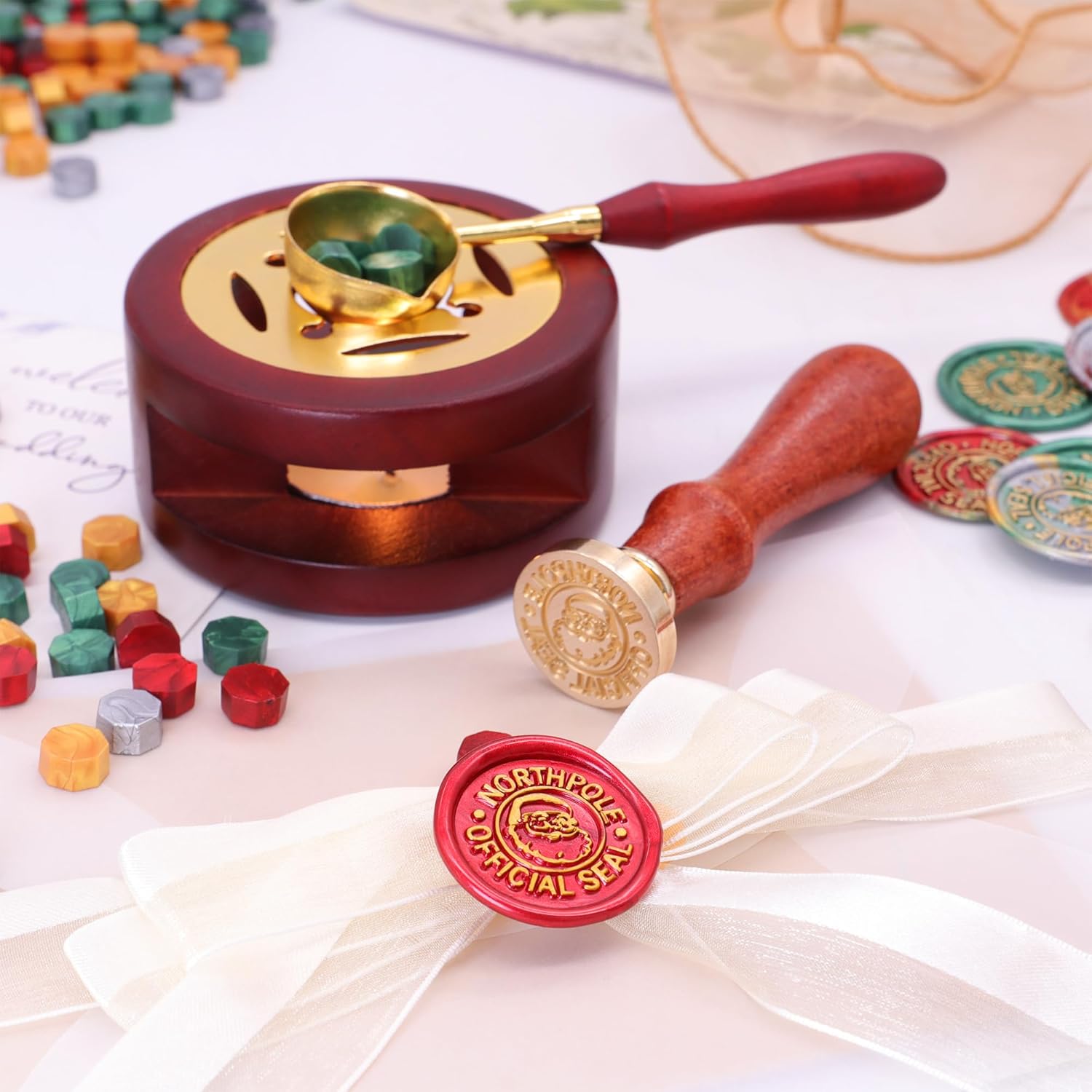 Christmas Seal Wax Kit - 800pc - Wax Seal Letter Kit recensie en prijs