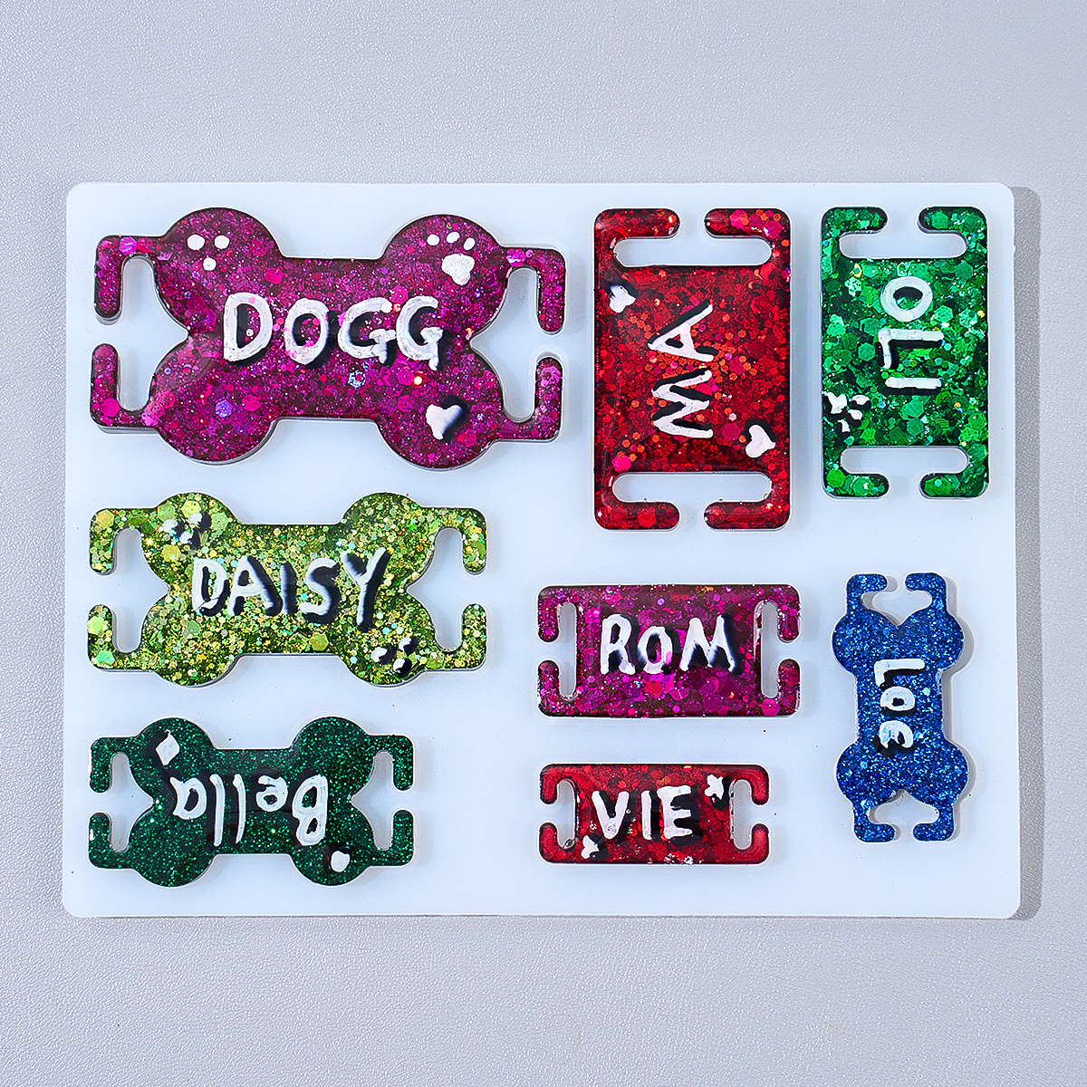 DIY Cat Dog ID Tag Silicone Mo - Name Necklace Custom recensie en prijs