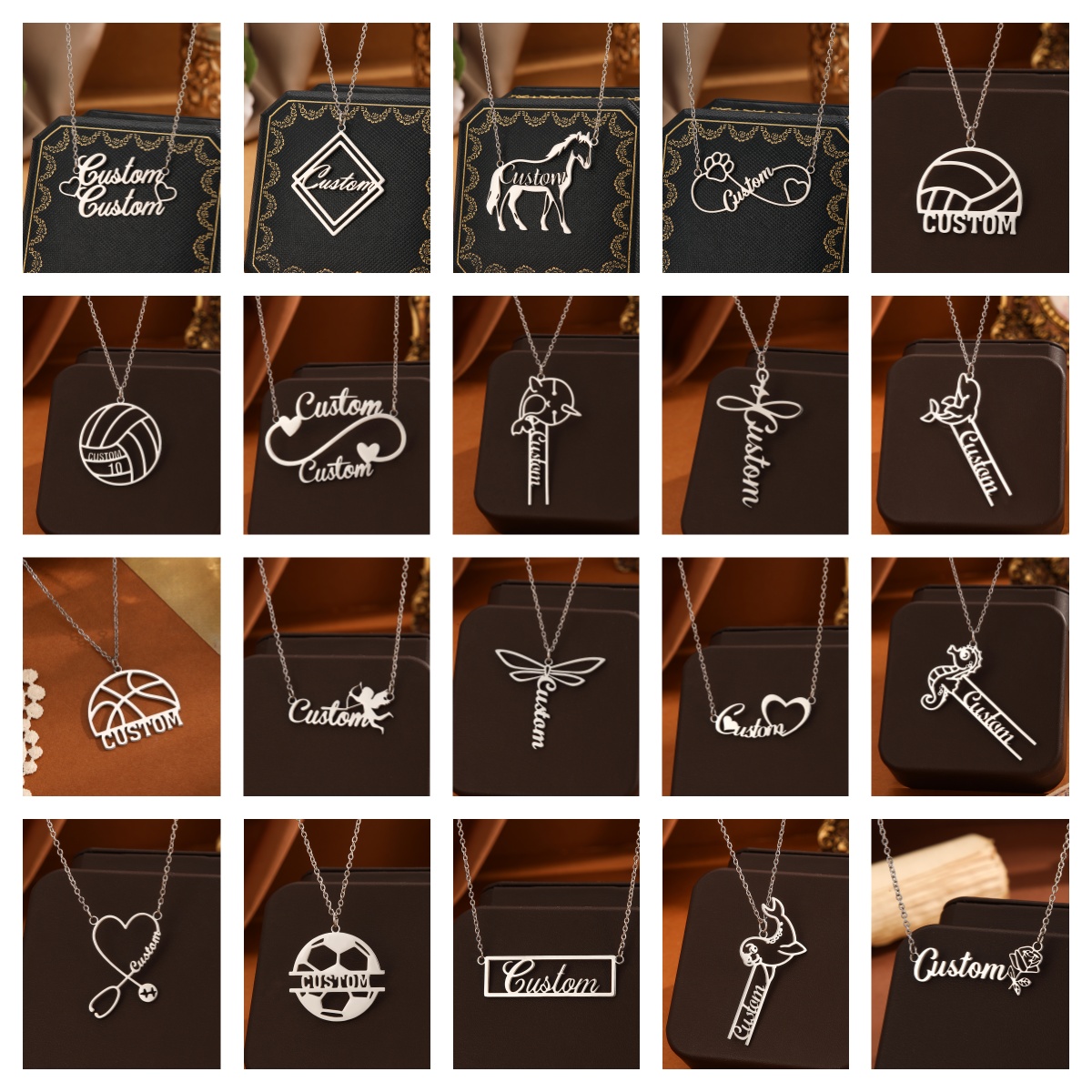 1pc Stainless Steel Customized - Name Necklace Custom recensie en prijs