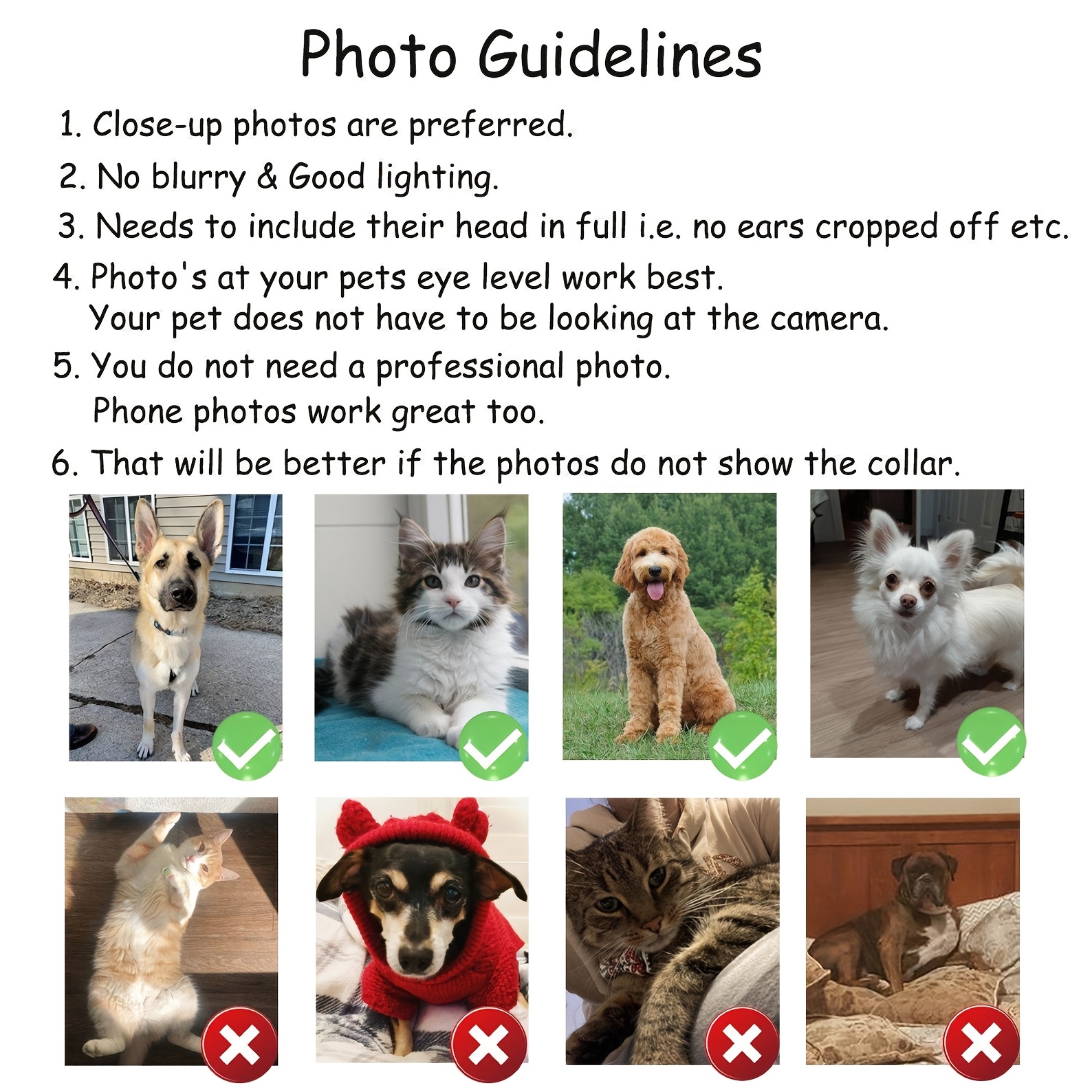 1PC Custom King Queen Dog Cat  - Pet Portrait Custom recensie en prijs