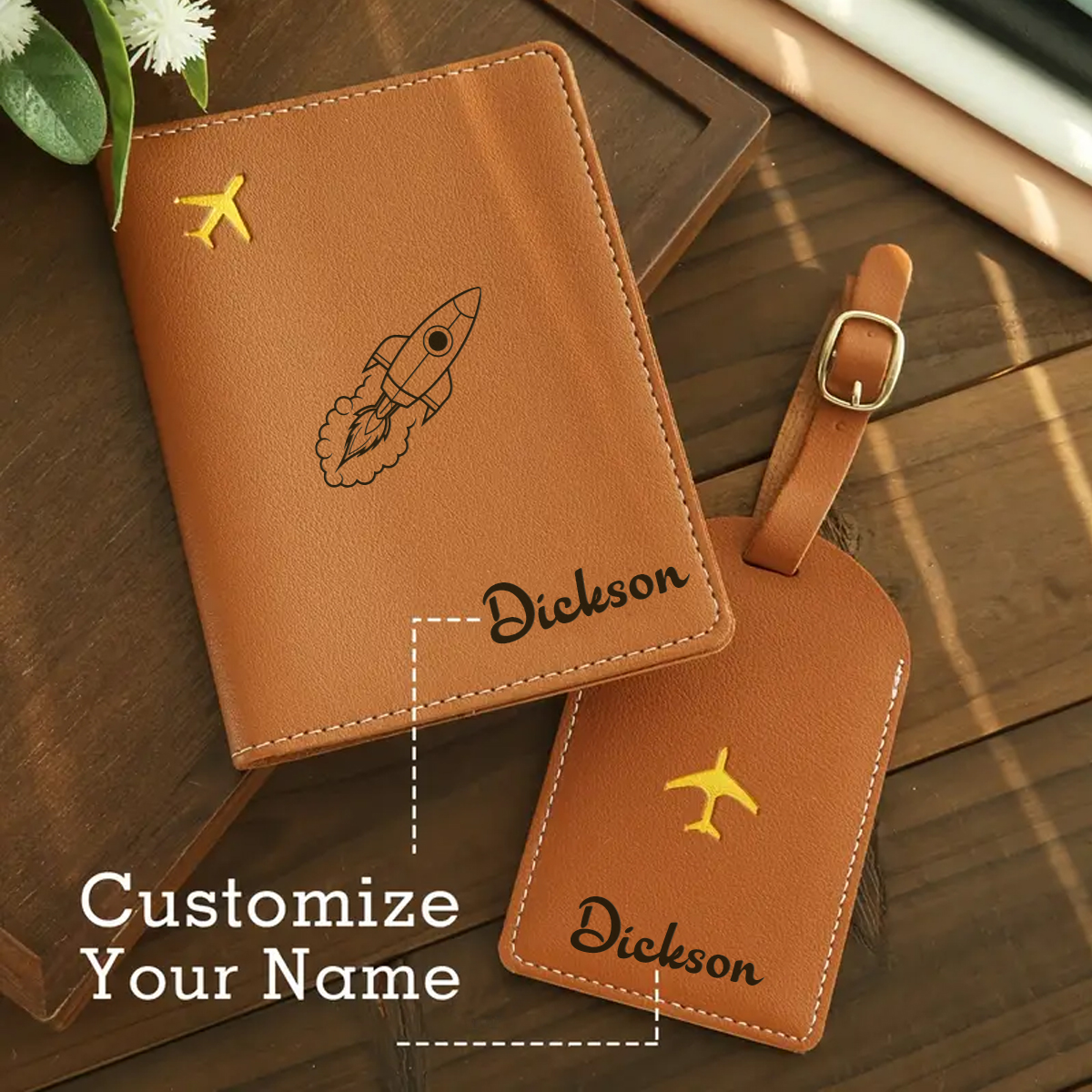 Customized Name Luggage Tag 2p - Personalized Name Box recensie en prijs
