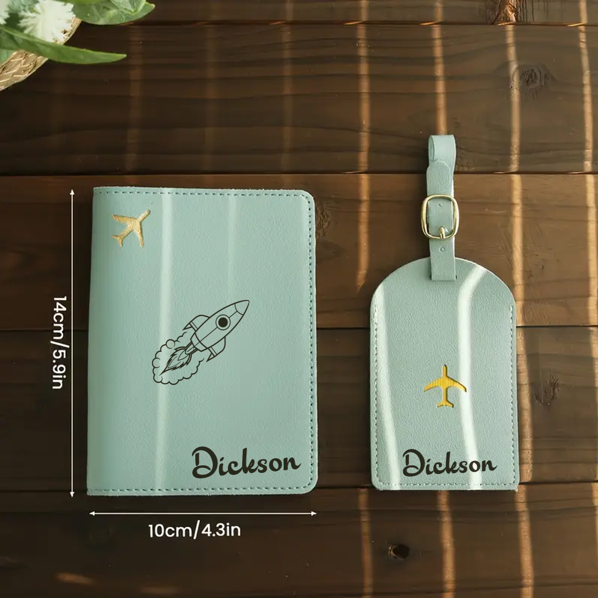 Customized Name Luggage Tag 2p - Personalized Name Box recensie en prijs