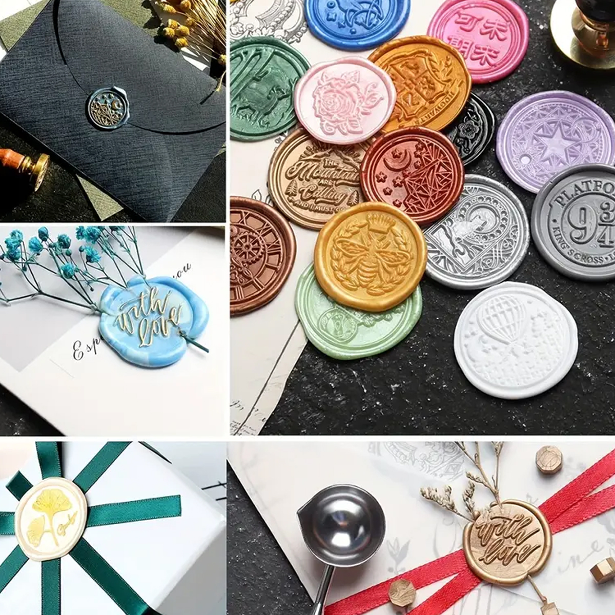 100pc/bag Wax Seal Beads Kit,D - Wax Seal Letter Kit recensie en prijs