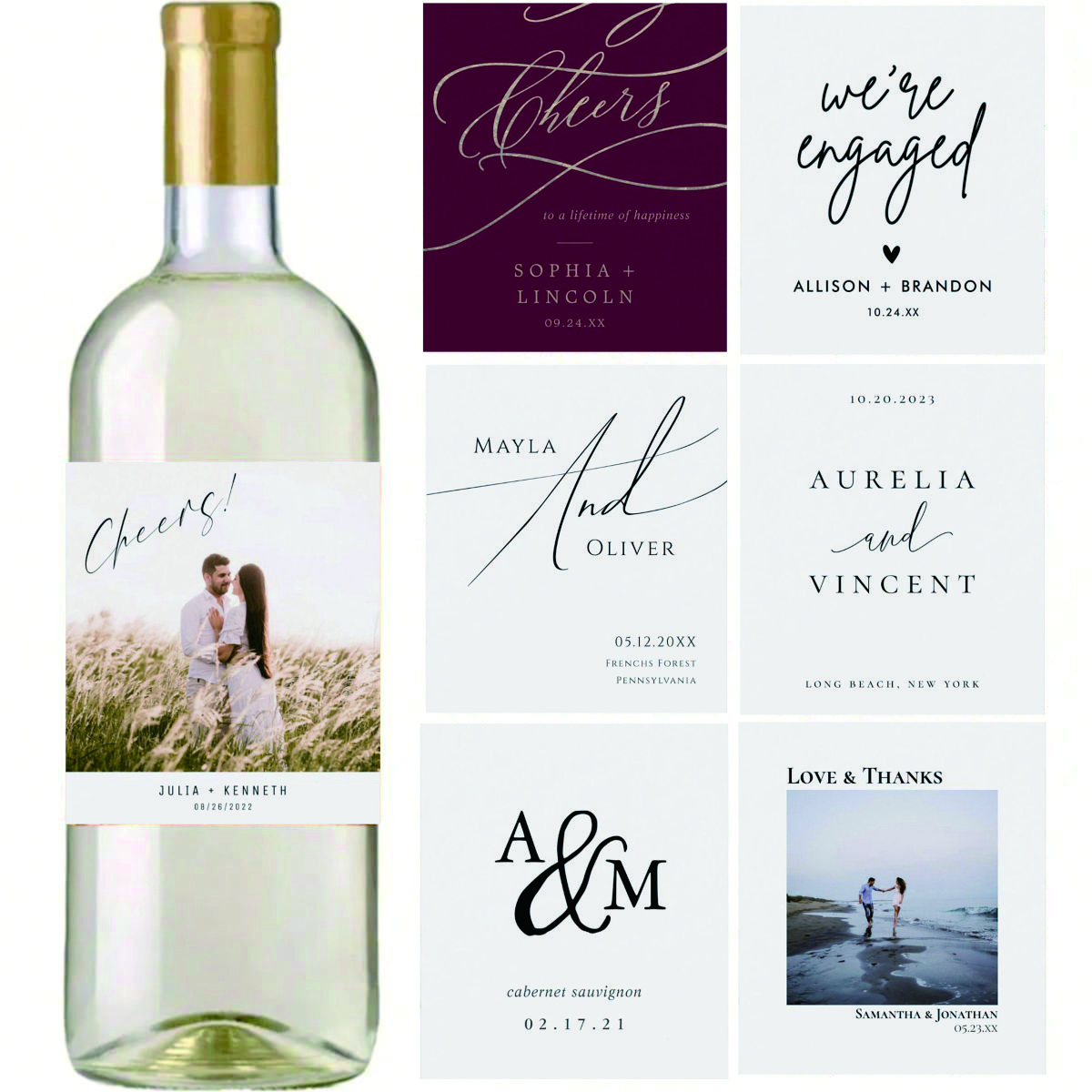 Customized bottle stickers for - Personalised Candle Label recensie en prijs
