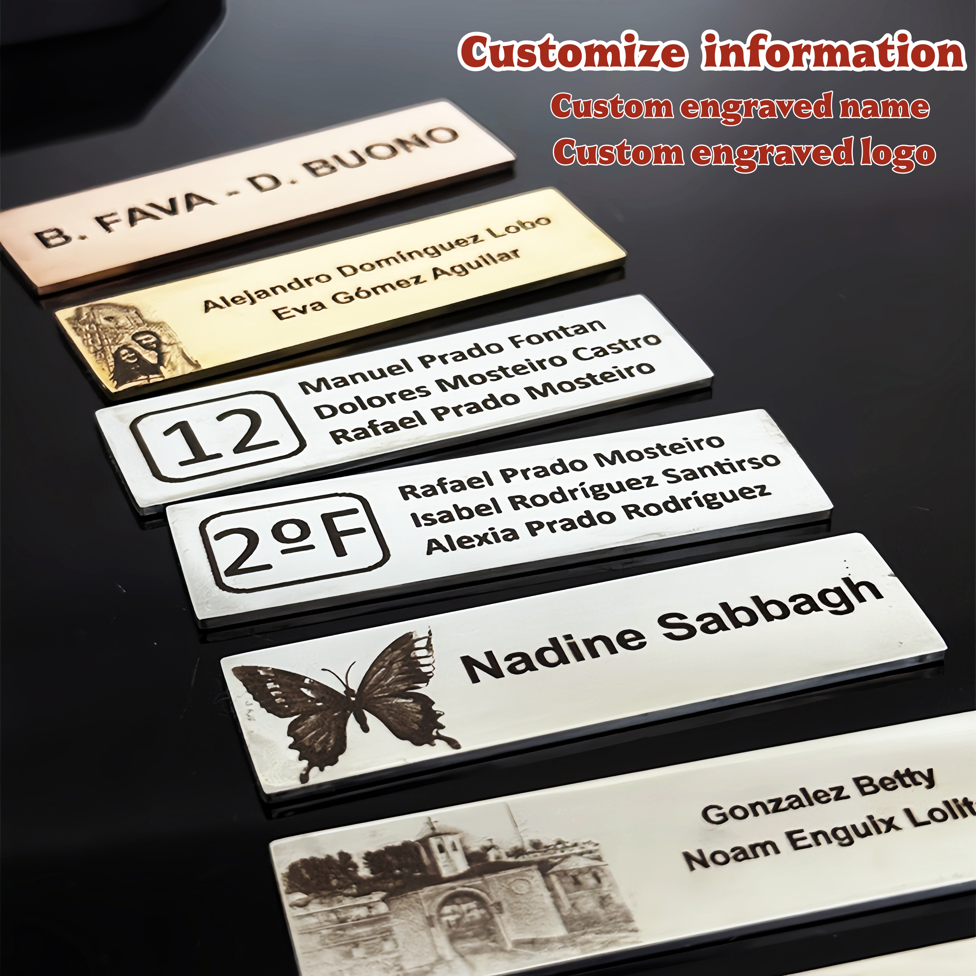 70x20mm Personalize Custom Met - Personalized Name Box recensie en prijs