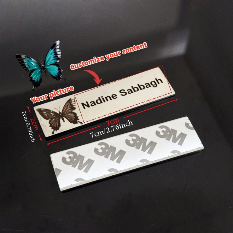 70x20mm Personalize Custom Met - Personalized Name Box recensie en prijs