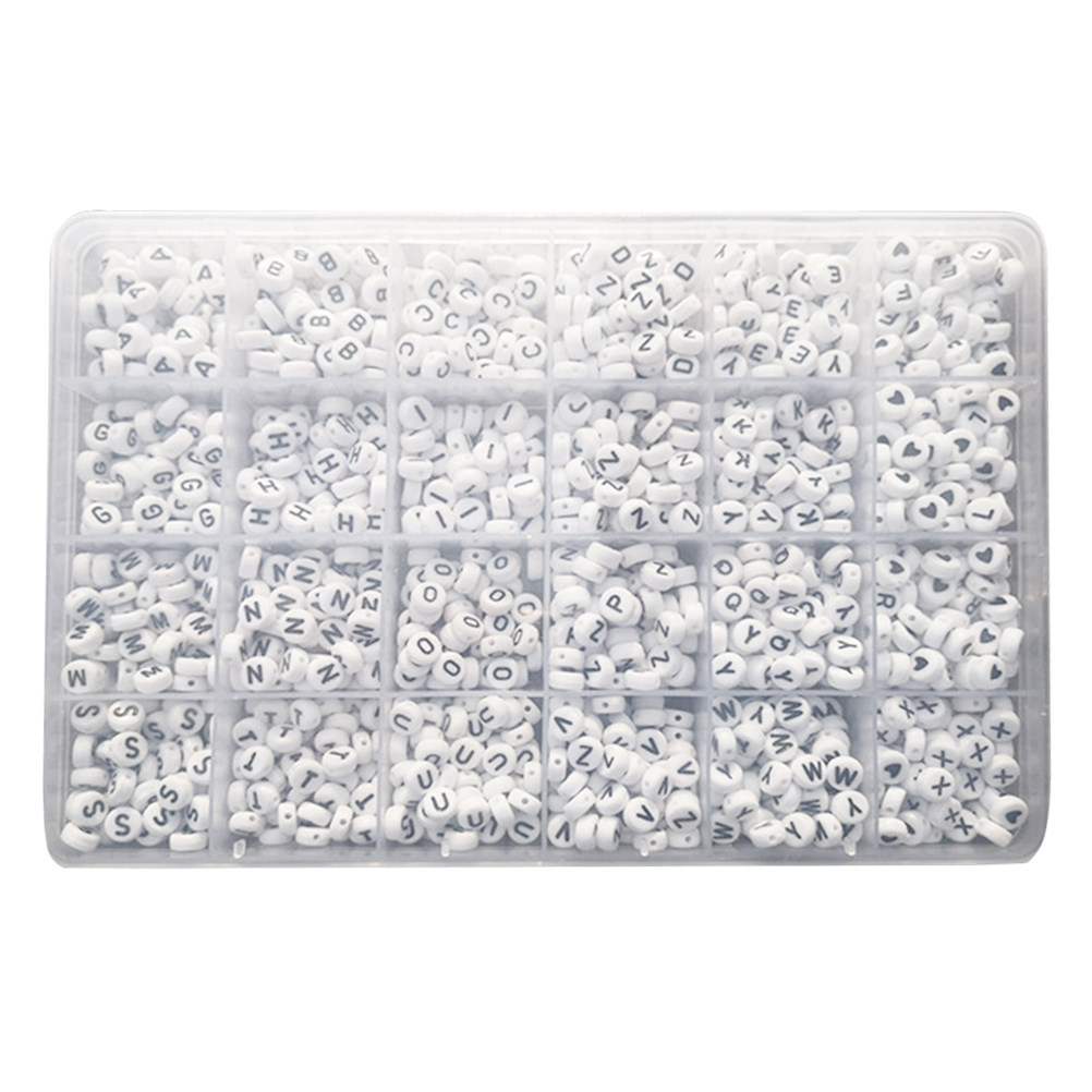 1350Pcs Oblate Letter Beads Pl - Coordinates Bracelet recensie en prijs