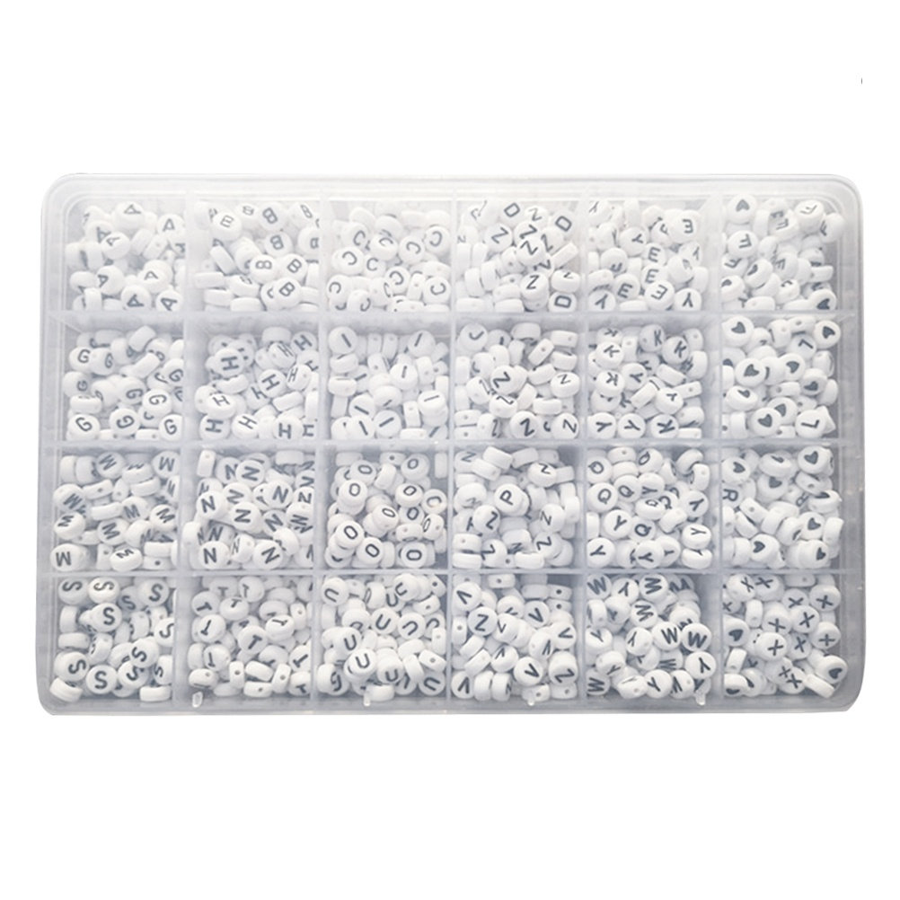 1350Pcs Oblate Letter Beads Pl - Coordinates Bracelet recensie en prijs