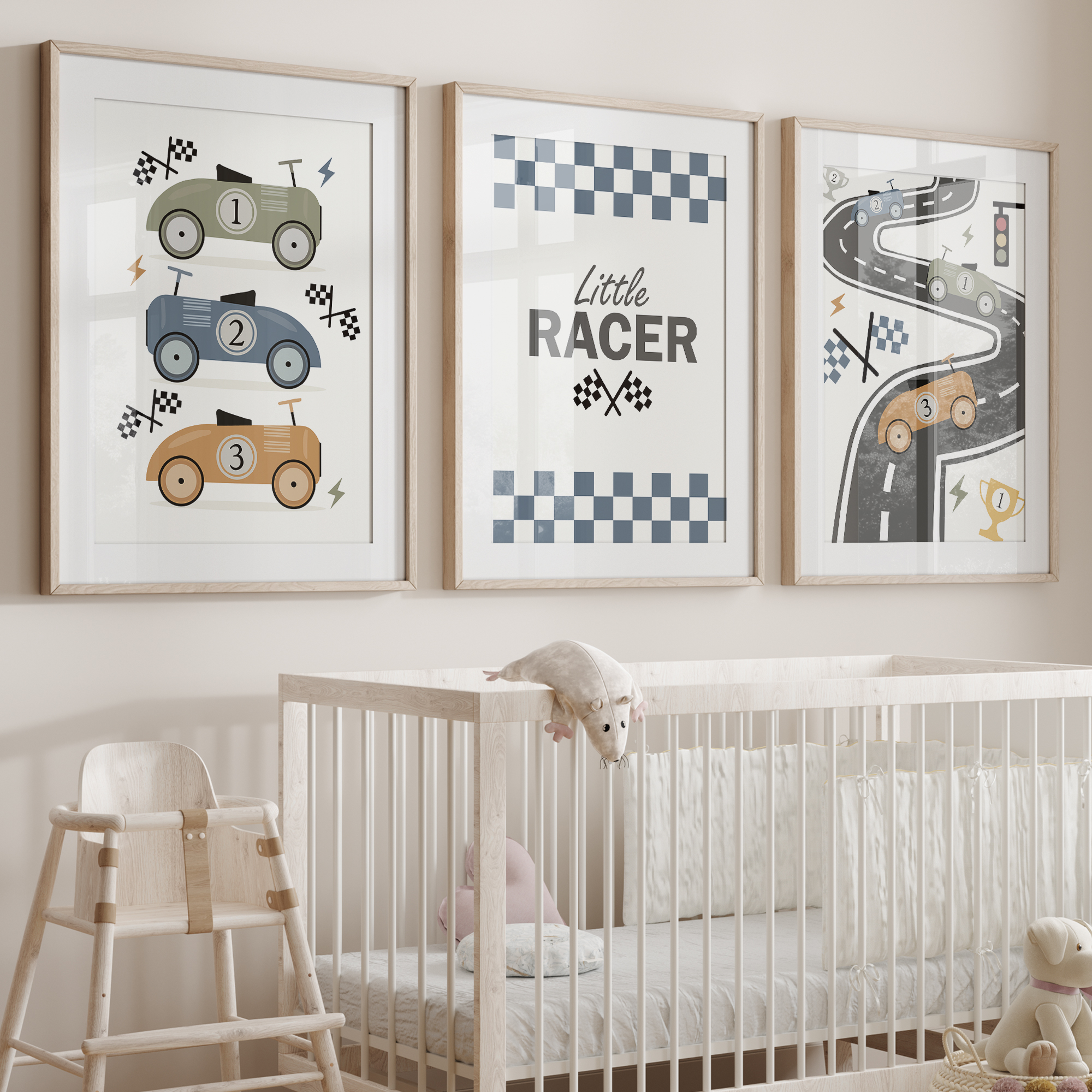 3pcs Minimalist,Cartoon Car Ra - Personalized Name Box recensie en prijs