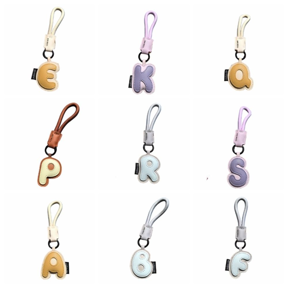 Sweet 26 Letter Keychain PU Le - Monogram Keychain Leather recensie en prijs