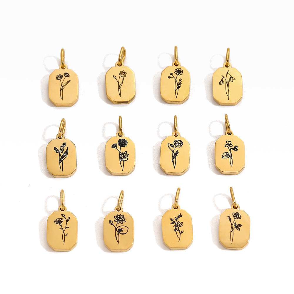 Chic Hot Sale Birth Month Crys - Birth Flower Necklace recensie en prijs