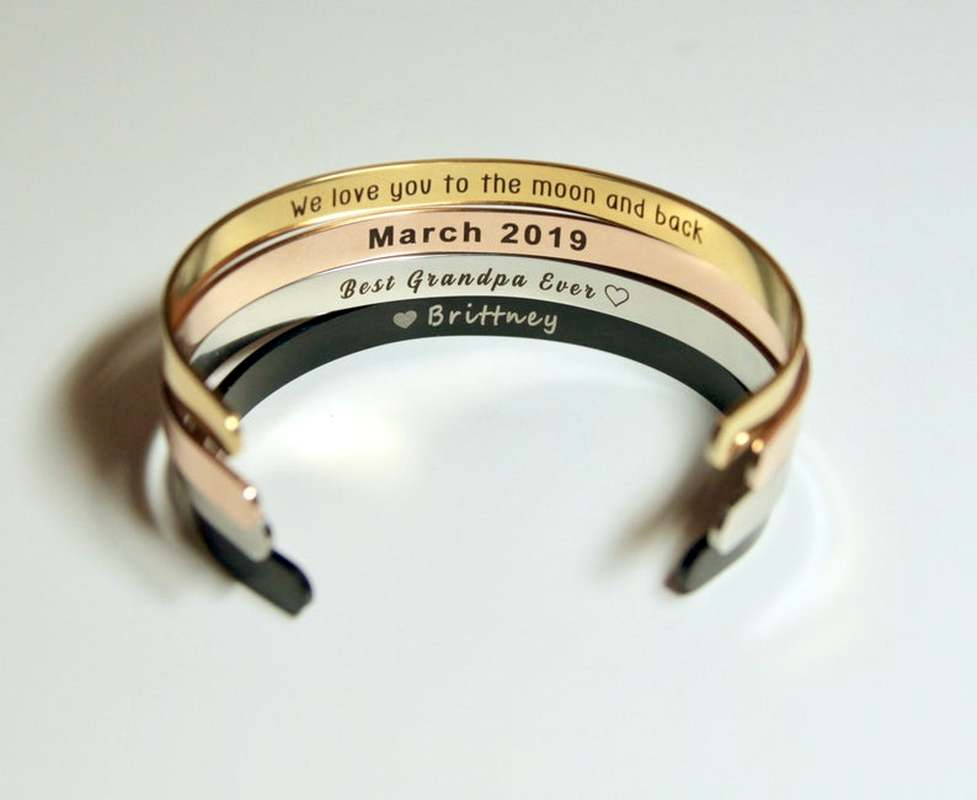 Custom Personalized 4mm Width  - Coordinates Bracelet recensie en prijs