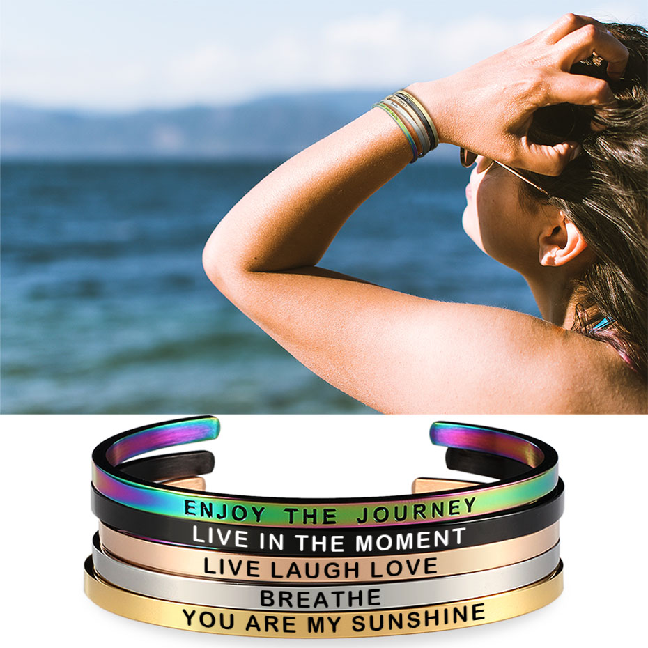 4mm Customized Personality Eng - Coordinates Bracelet recensie en prijs