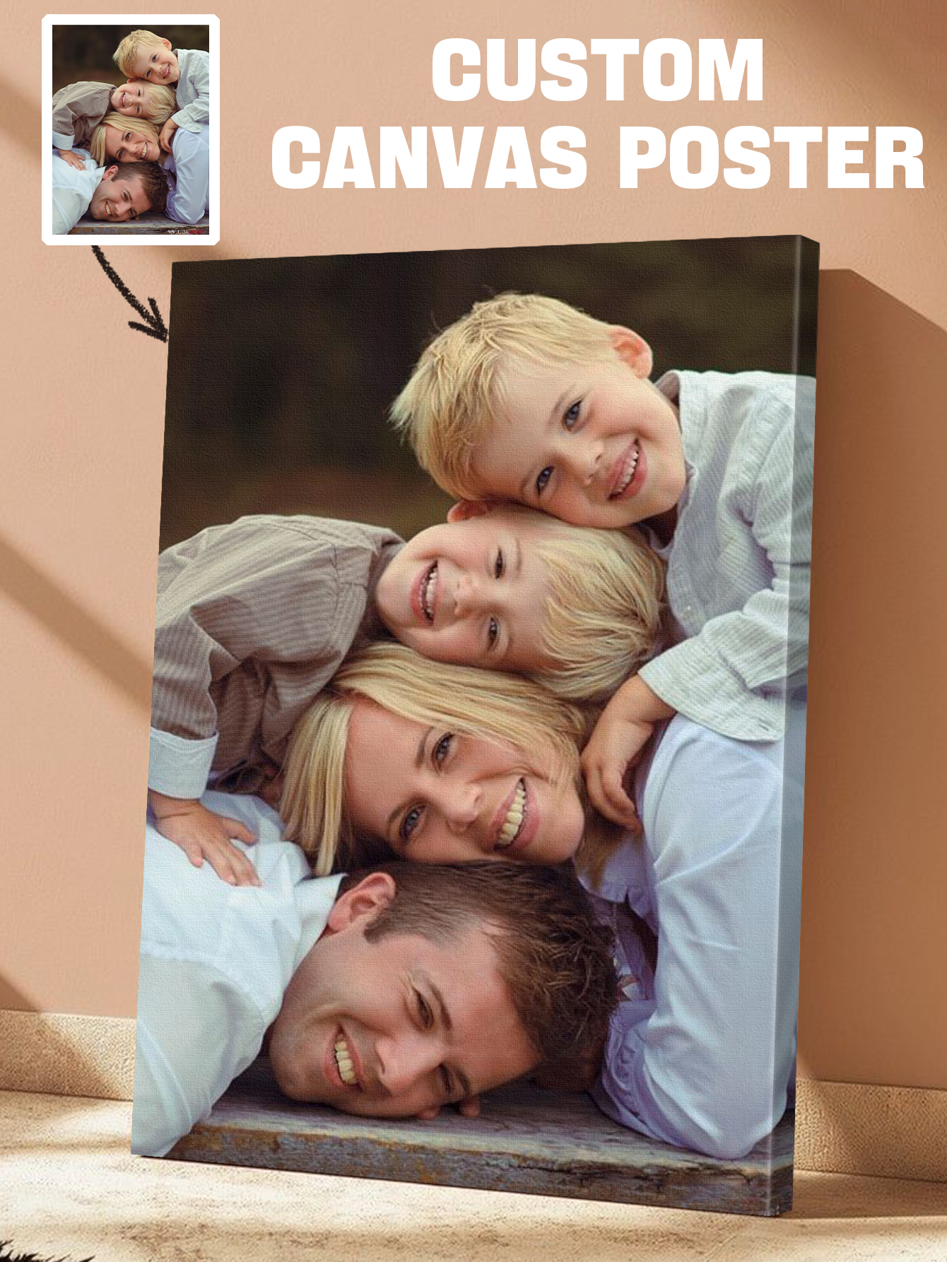 1Pc Custom Big Size Canvas Pos - Pet Portrait Custom recensie en prijs