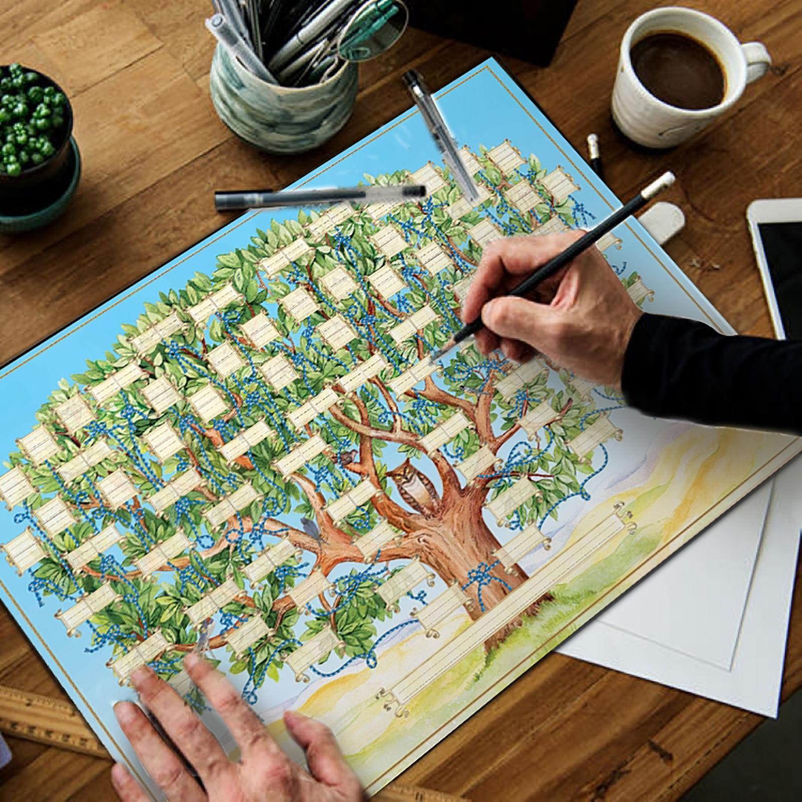 Fillable Family tree diagram C - Family Tree Print recensie en prijs