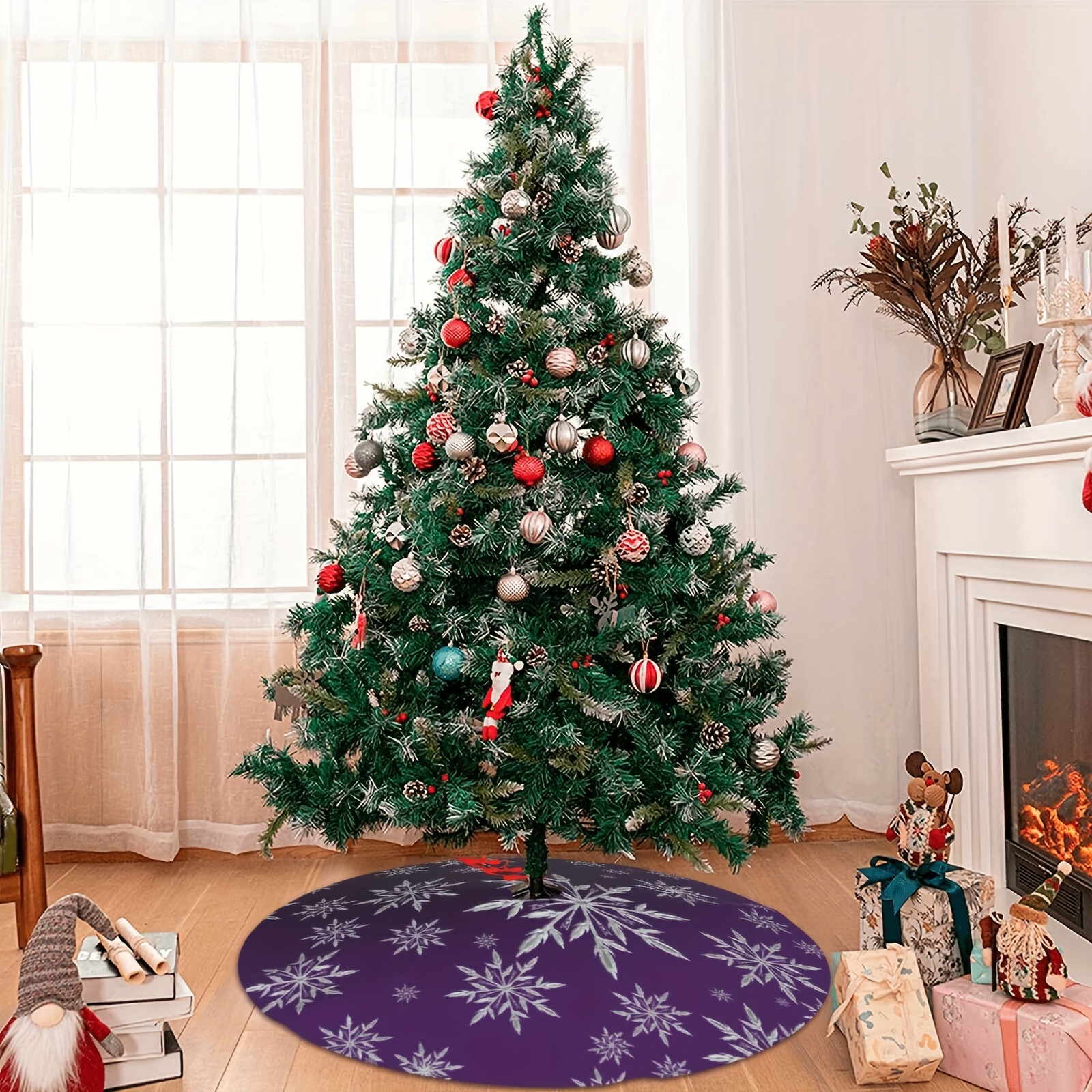 VIKAMA Deep Purple Snowflake P - Family Tree Print recensie en prijs