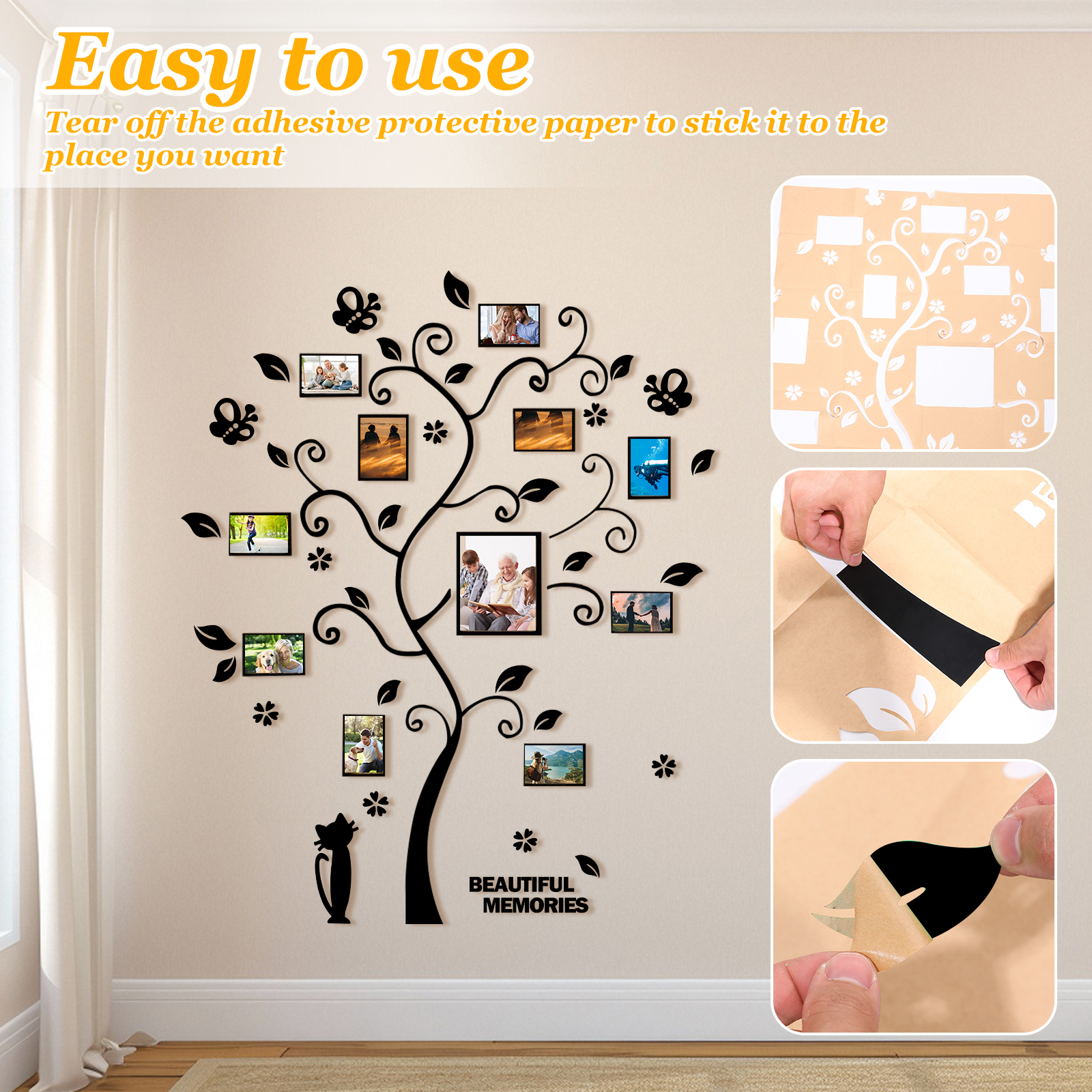 1Pc Picture Frames Tree Acryli - Family Tree Print recensie en prijs