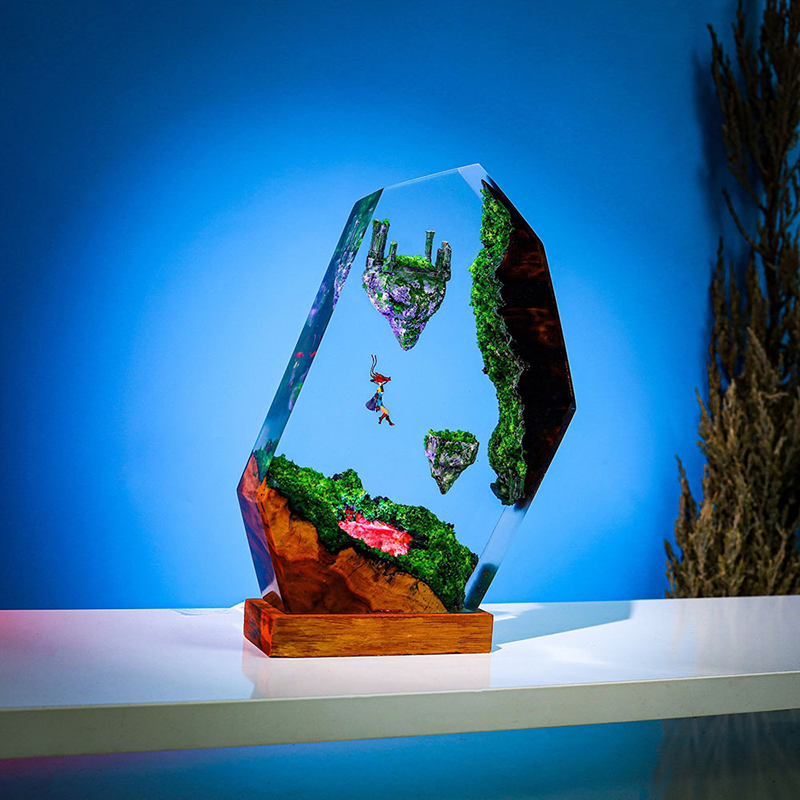 Resin Table Lamp Sky Island Mo - Custom Night Sky recensie en prijs