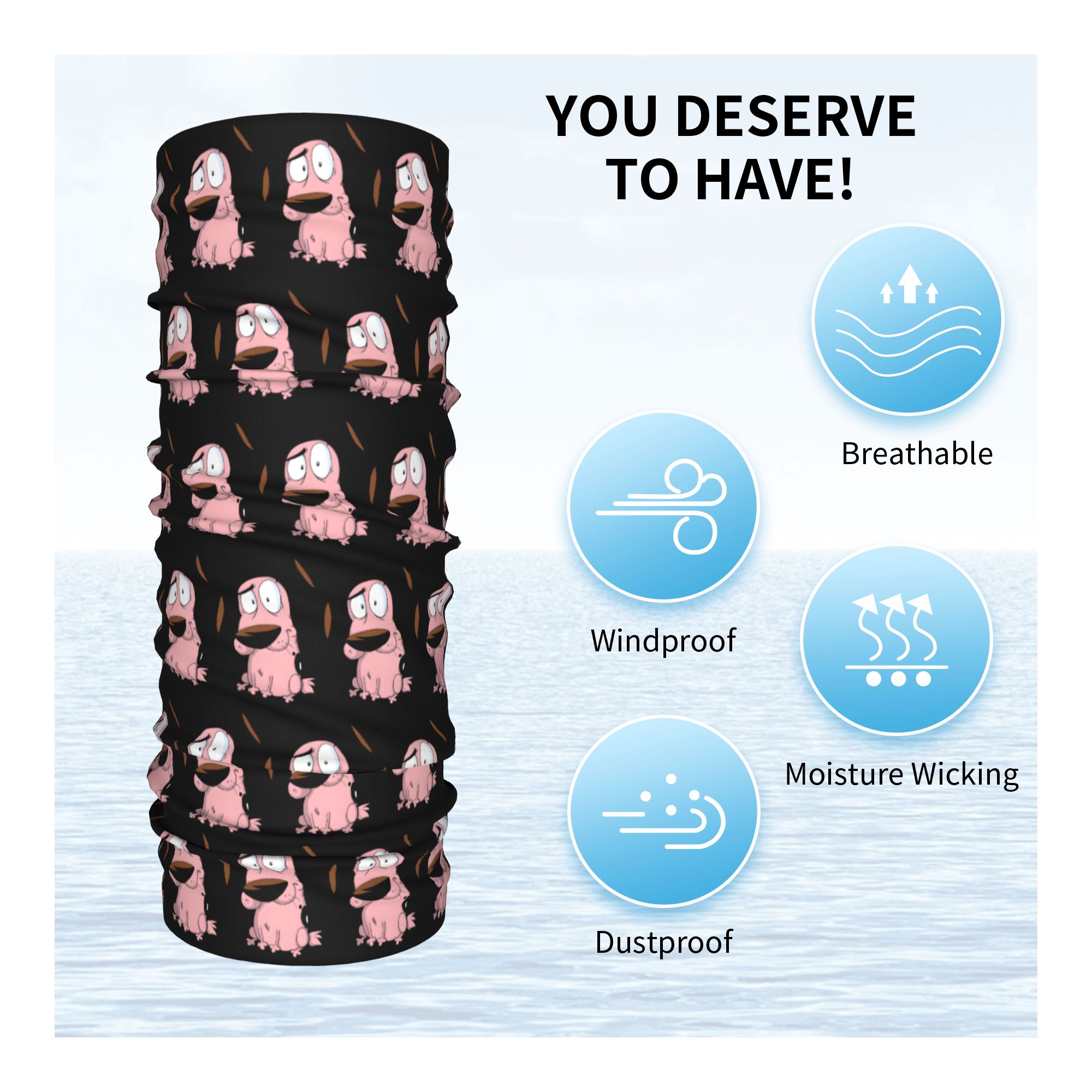 Custom Cartoon Courage Dog Win - Pet Portrait Custom recensie en prijs
