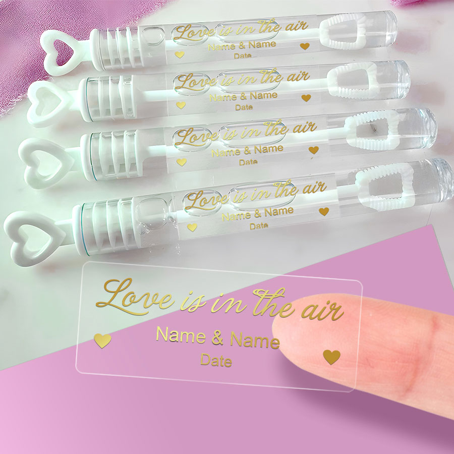 ‌Personalized Gold Foil Waterp - Personalised Candle Label recensie en prijs