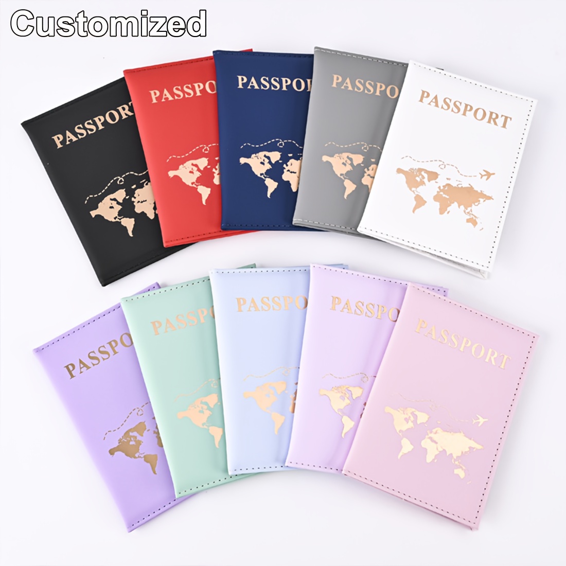 Custom Name World Map Passport - Personalized Name Box recensie en prijs