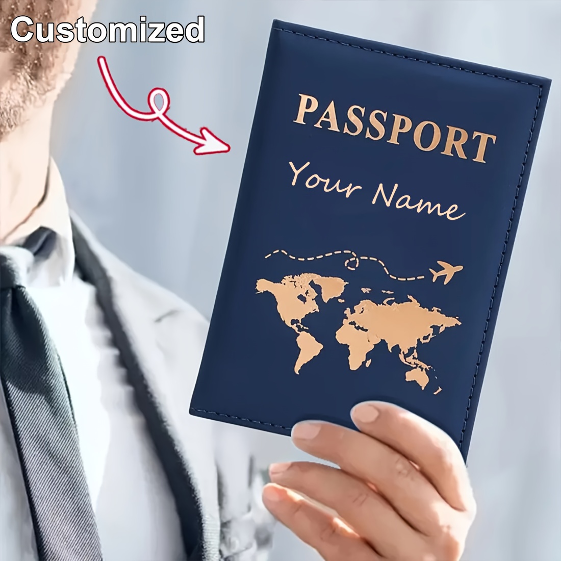 Custom Name World Map Passport - Personalized Name Box recensie en prijs