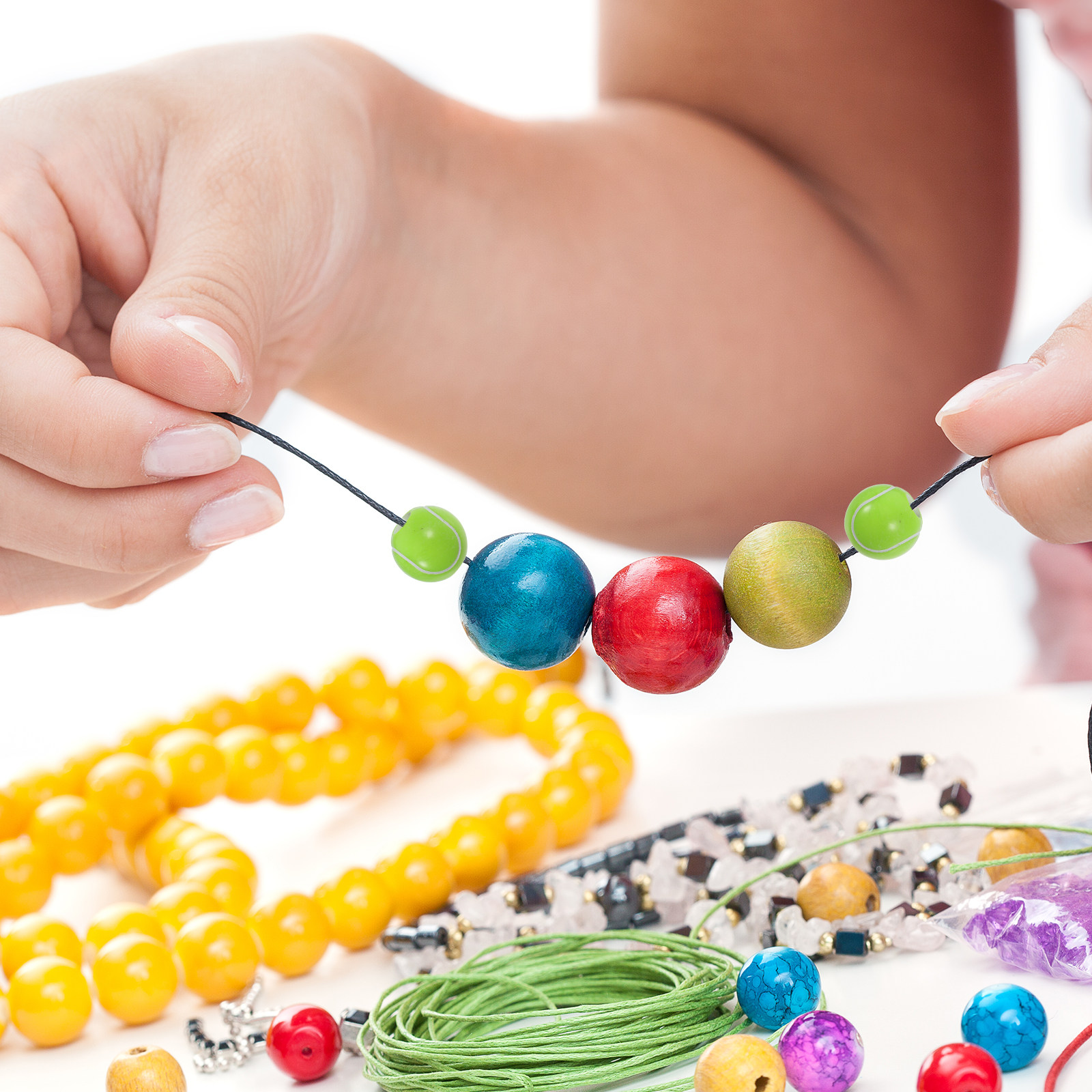 100Pcs DIY Tennis Beads Bracel - Coordinates Bracelet recensie en prijs