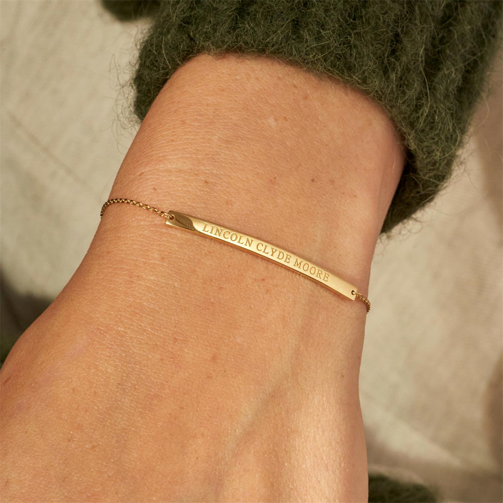 ustom Engraved Latitude Longit - Coordinates Bracelet recensie en prijs