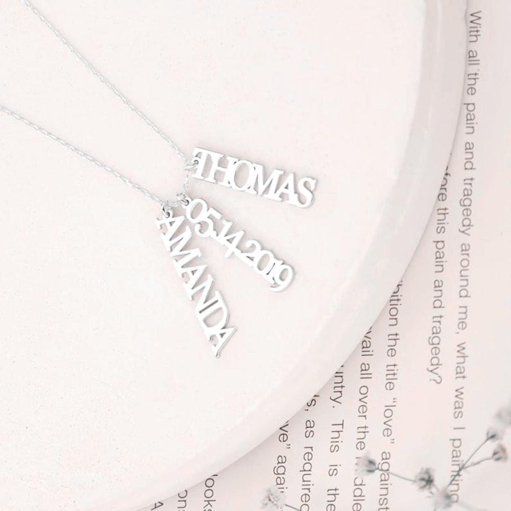 Custom Multiple Name Necklace  - Birth Flower Necklace recensie en prijs