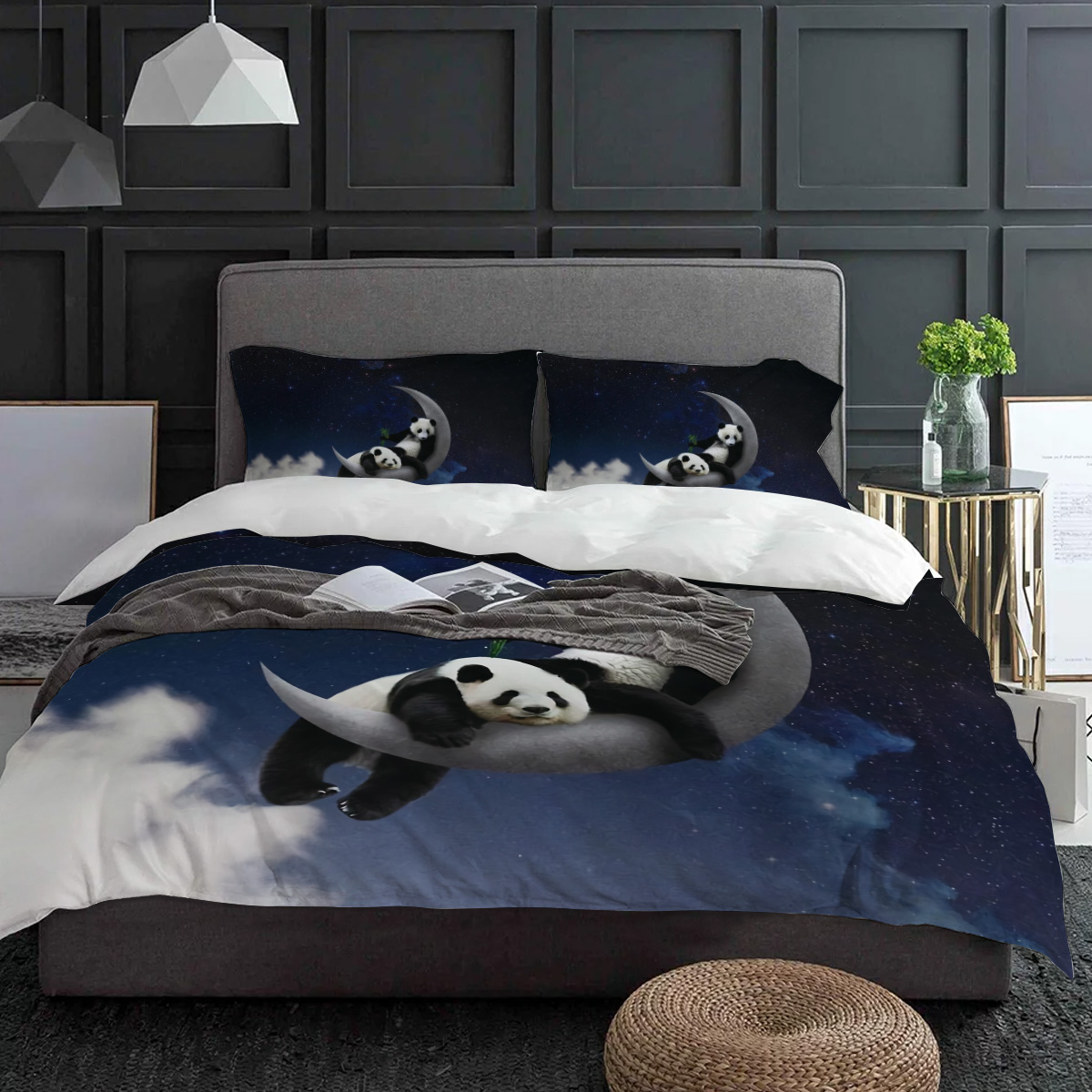 Moon Night Sky Panda Bamboo St - Custom Night Sky recensie en prijs