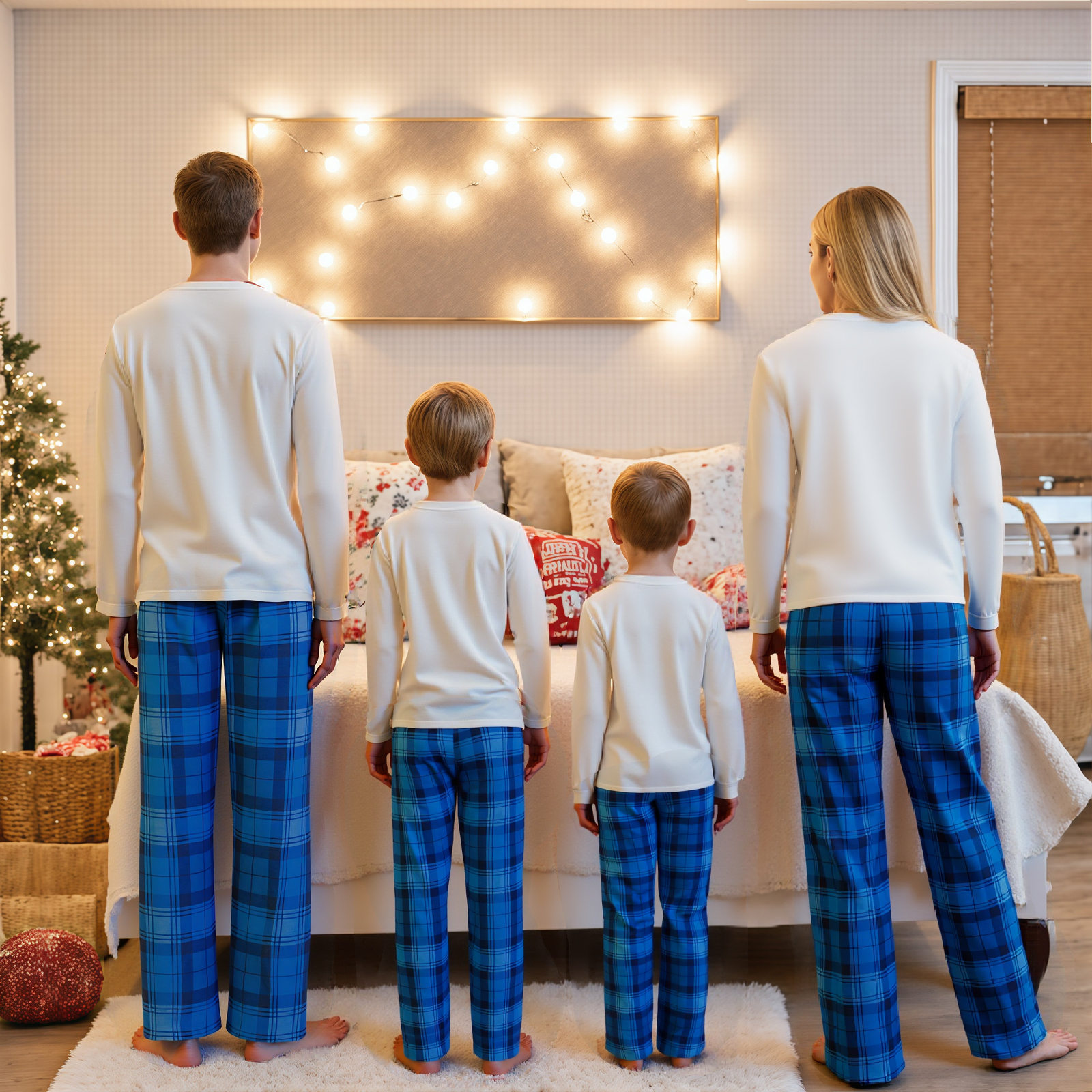 Family Matching Christmas Paja - Family Tree Print recensie en prijs