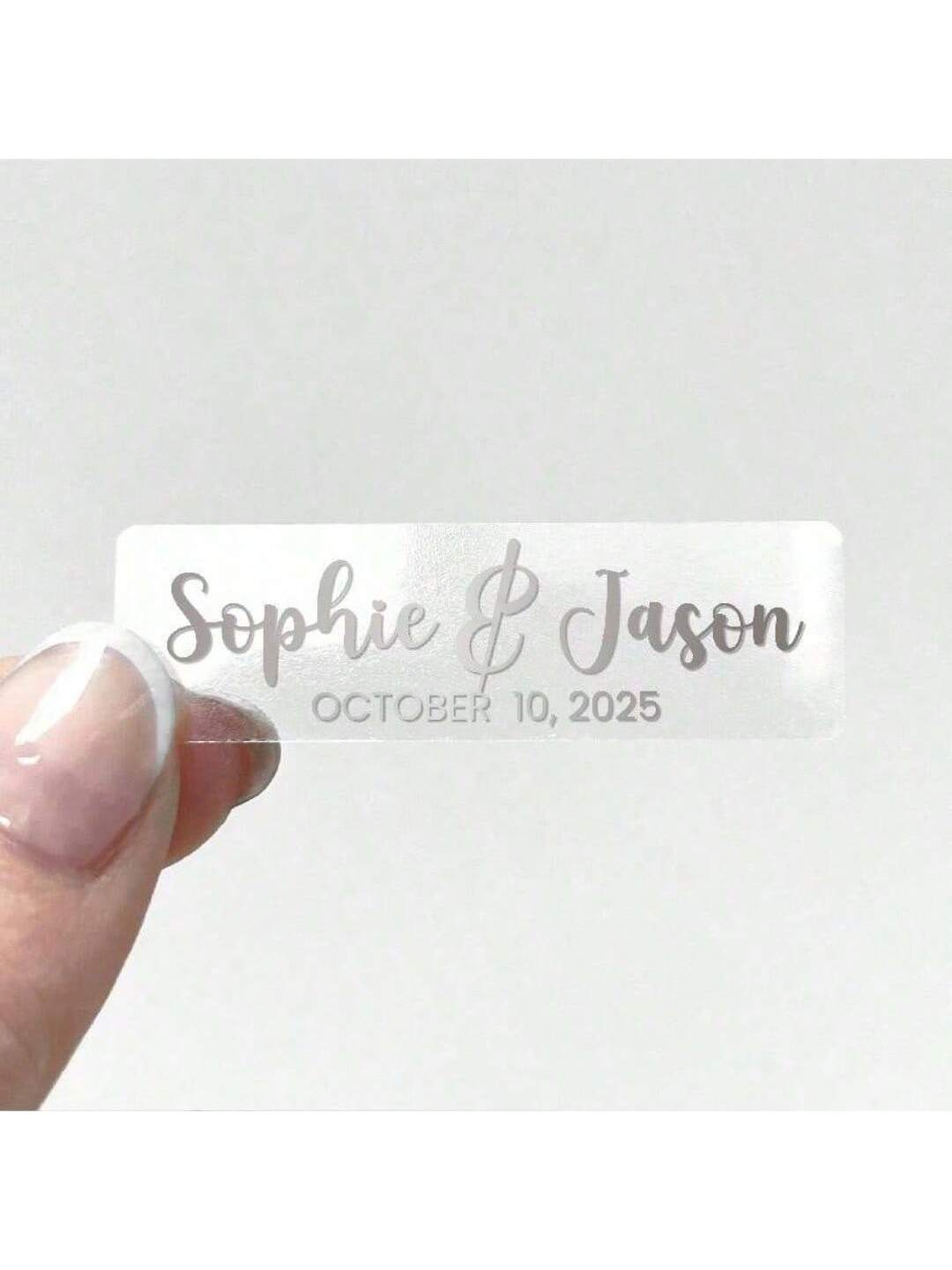 Custom Aluminum Foil Transpare - Personalised Candle Label recensie en prijs