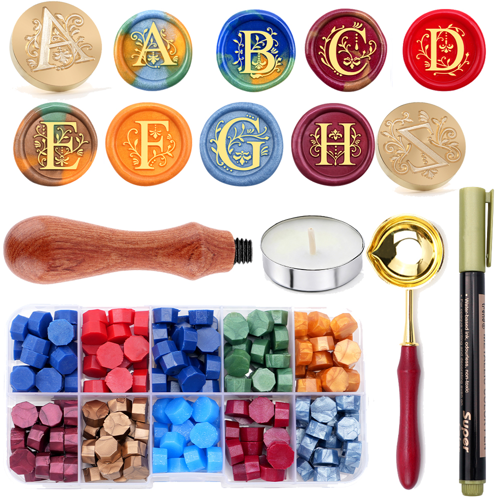 Alphabet Wax Seal Stamp Set -  - Wax Seal Letter Kit recensie en prijs