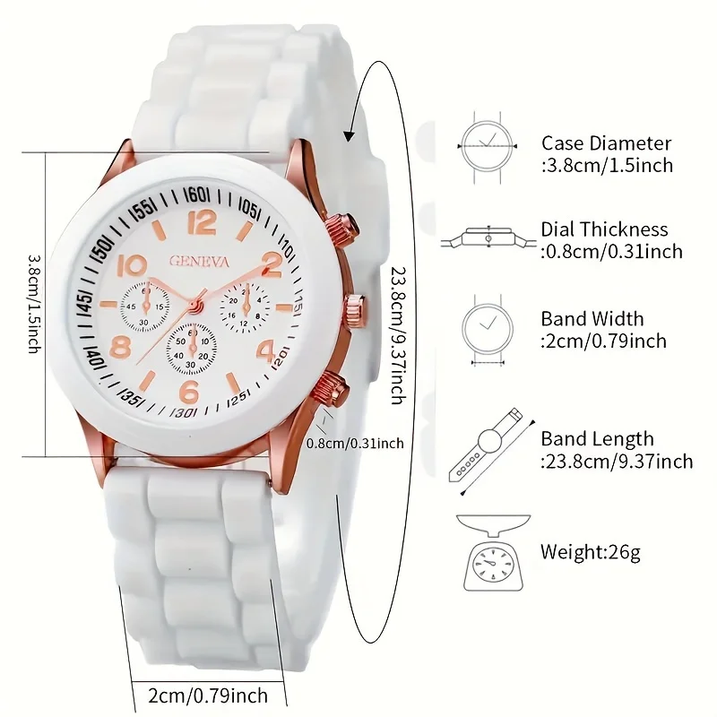 5pcs/Set Chic Women's Quartz W - Coordinates Bracelet recensie en prijs