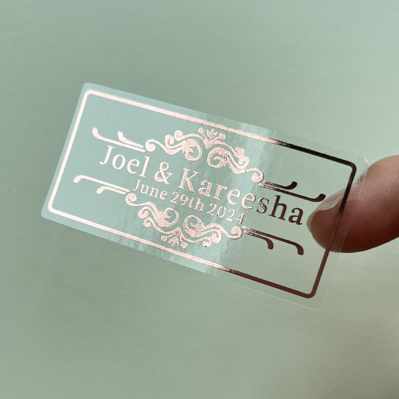 Personalized Real Silver Foil  - Personalised Candle Label recensie en prijs