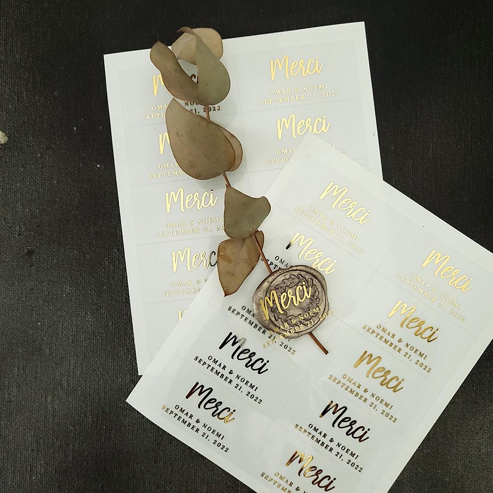 100pcs Custom Transparent Labe - Personalised Candle Label recensie en prijs
