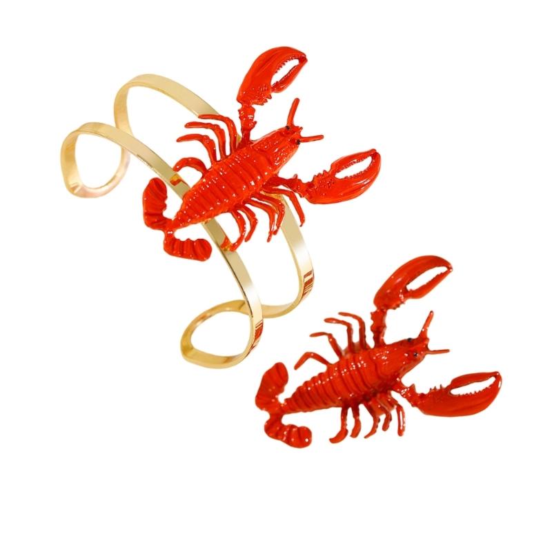 39BB Eye Catching Red Lobster  - Coordinates Bracelet recensie en prijs